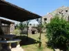 Exterieurs de la vente d'une maison d'hôte - gîte - à vendre avec piscine - à Perpignan -  (22).webp
